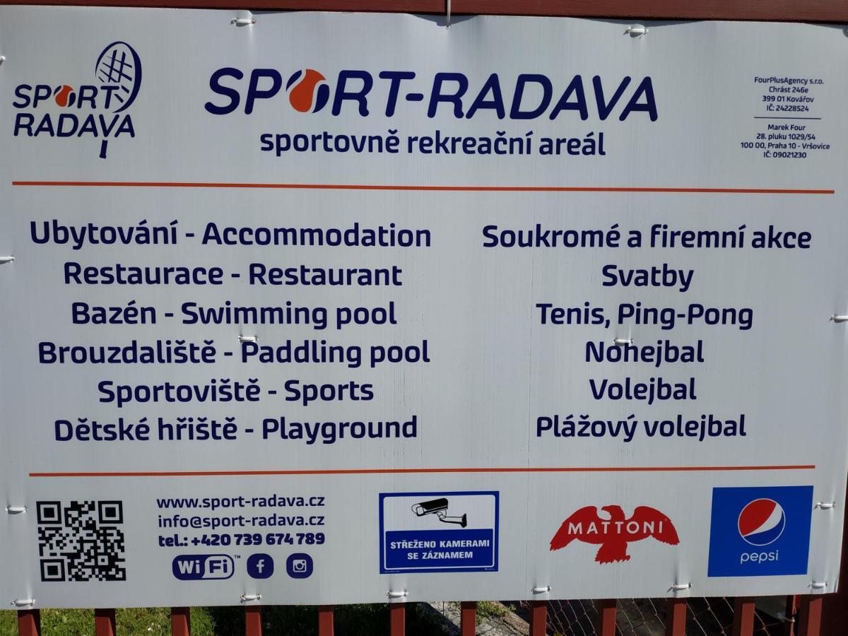 Sport-Radava Hotel Kovářov Bagian luar foto